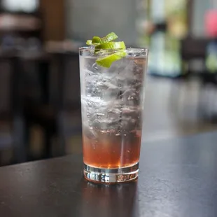 Seasonal Shrub Soda - IG: @nelson_eats