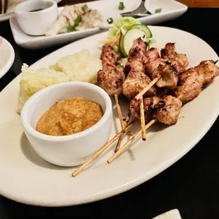 Malay chicken satay