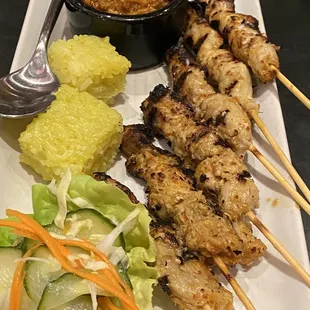 Malay chicken (skewers)