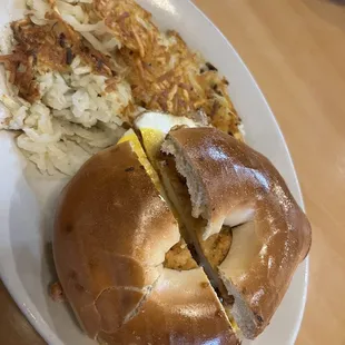 The Roooster with Hash Browns