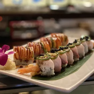 sushi, sashimi, sushi and sashimi, food