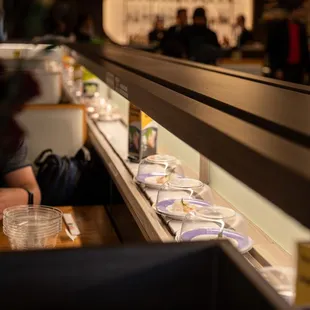 sushi and sashimi, interior