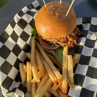 BBQ burger