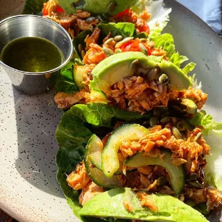 Salmon Lettuce Cups