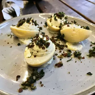 Pickled Deviled Eggs
