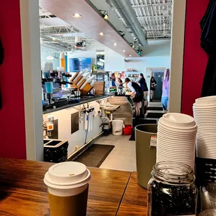 a view of a coffee shop