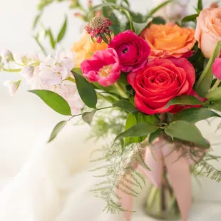 Pinks &amp; Peaches Collection From Wild Hill Flowers and Events