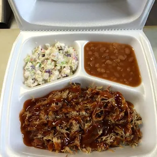 Pulled pork plate
