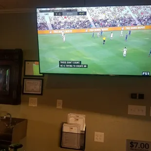 Tv&apos;s around the bar