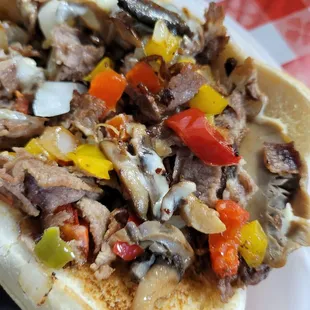 Philly cheesesteak