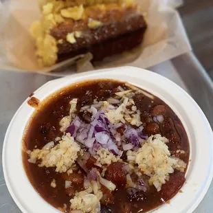 Jack's Chili &amp; Cornbread