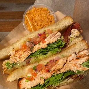 Santa Fe Chicken Club