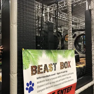 Beast box play zone