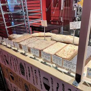 Bread and pastry selection