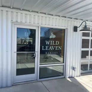Entrance of our shop located at 1189 Parkway Dr. E3, just two blocks from Meow Wolf