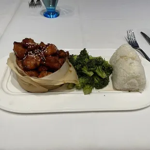 Honey Sesame Glazed Chicken