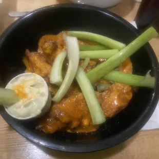 Garlic Parmesan wings