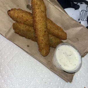 Fried pickles