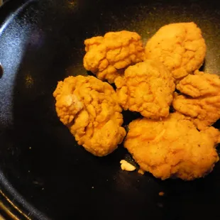 Boneless wing dry.  already sampled