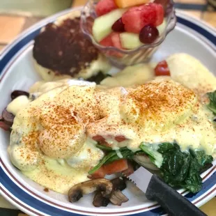 Veggie Eggs Benedict