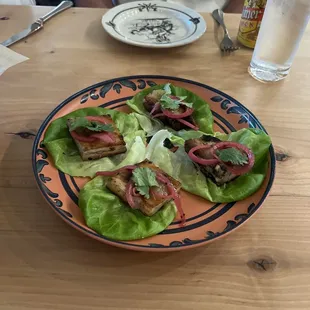 Pork Belly Lettuce Wraps