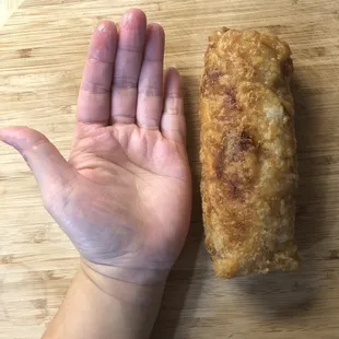The Eggrolls were HUGE!