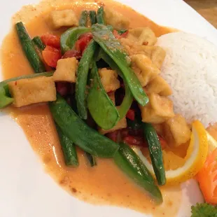 Green bean &amp; curry