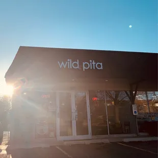 Wild Pita outside