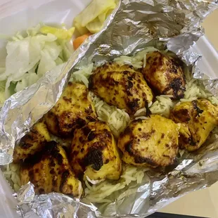 Chicken Kebab Plate