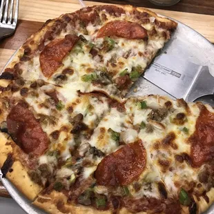 Cyclone pizza