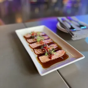 Salmon Carpaccio
