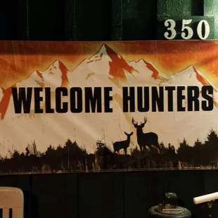 Welcome Hunters!