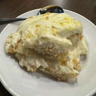 Lemon tiramisu