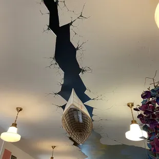 Cool ceiling!