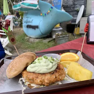 Shrimp Burger