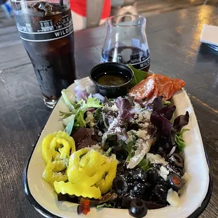 Italian salad - not really worth the 11 bucks.