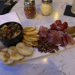 Charcuterie board of the night
