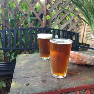 Beers outside