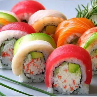Rainbow roll