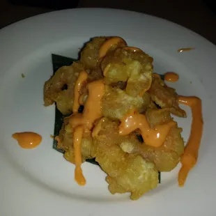 Spicy Popcorn Shrimp