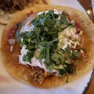 Chicken Tinga Taco