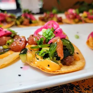 Ahi Tostada