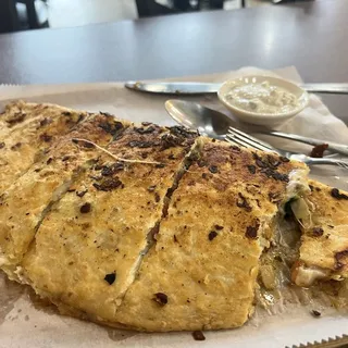Greek Cheese Quesadilla