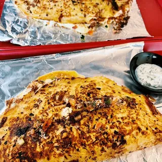 Greek Quesadilla w/Protein
