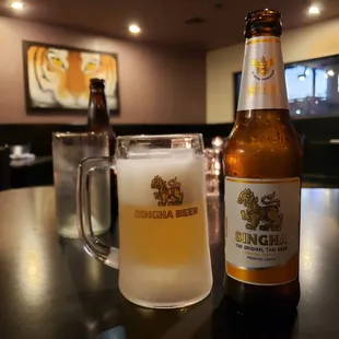 My SingHa Thai Beer