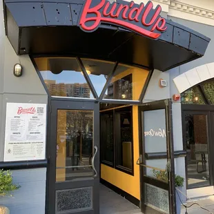 Storefront inside sister restaurant