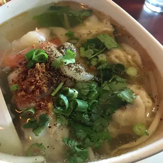 Shrimp Wonton soup