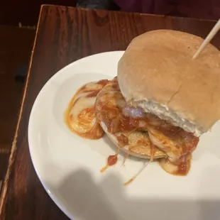 Meatball slider