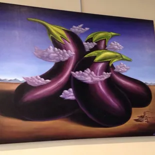 Surreal eggplants