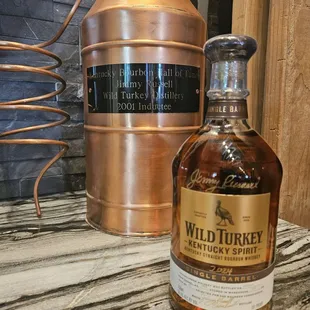 Signature bottle from J Russell